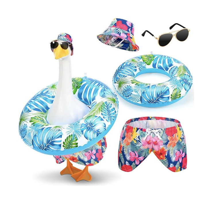 Hawaiian Porch Goose Outfit